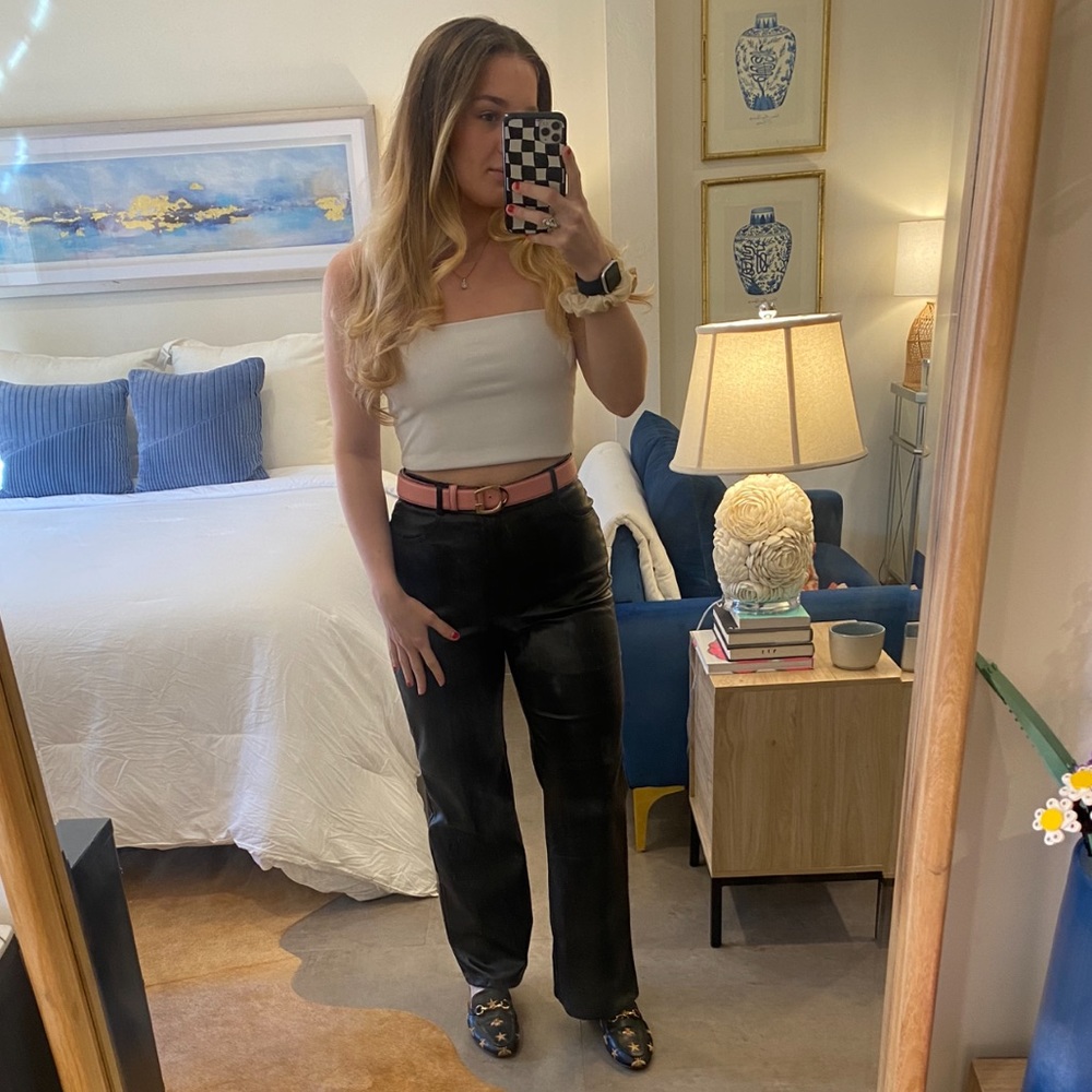 ASOS Vegan leather pants